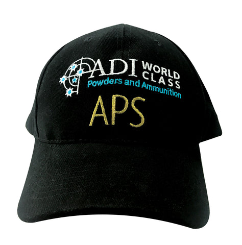 APS ADI WORLD CLASS POWDERS & AMMUNITION BASEBALL CAP