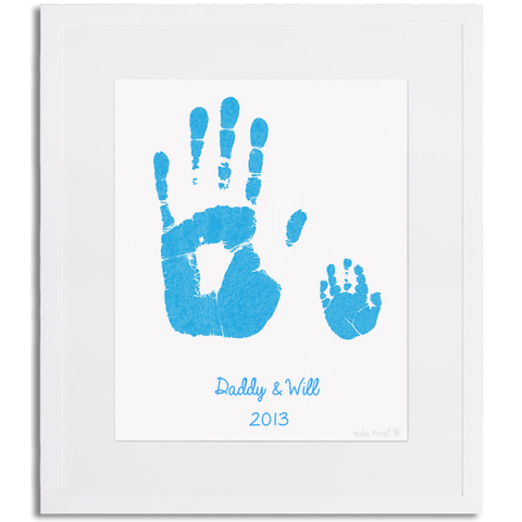Father & Child Handprints