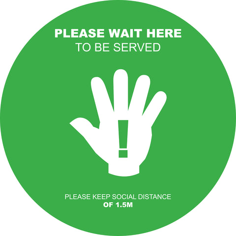 Social Distancing Floor Decals Design 3