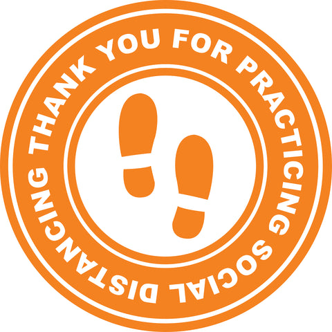 Social Distancing Floor Decals Design 7