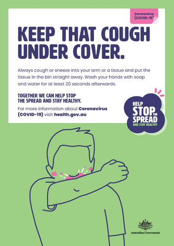 Coronavirus (COVID-19) – Keep that cough under cover