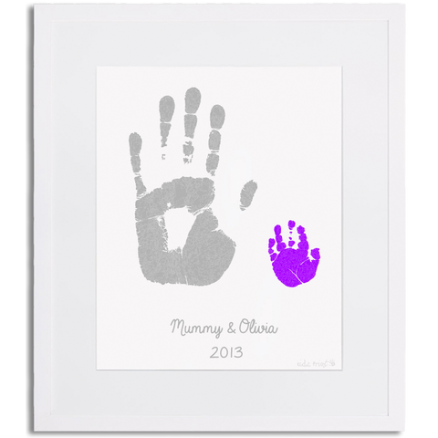 Mother & Child Handprints